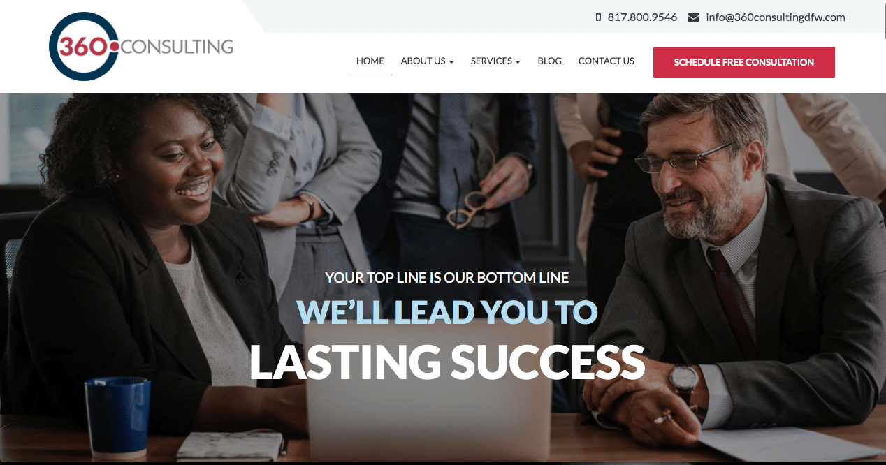How 360 Consulting DFW is a Leading B2B Consulting Firm due to a Brand Update