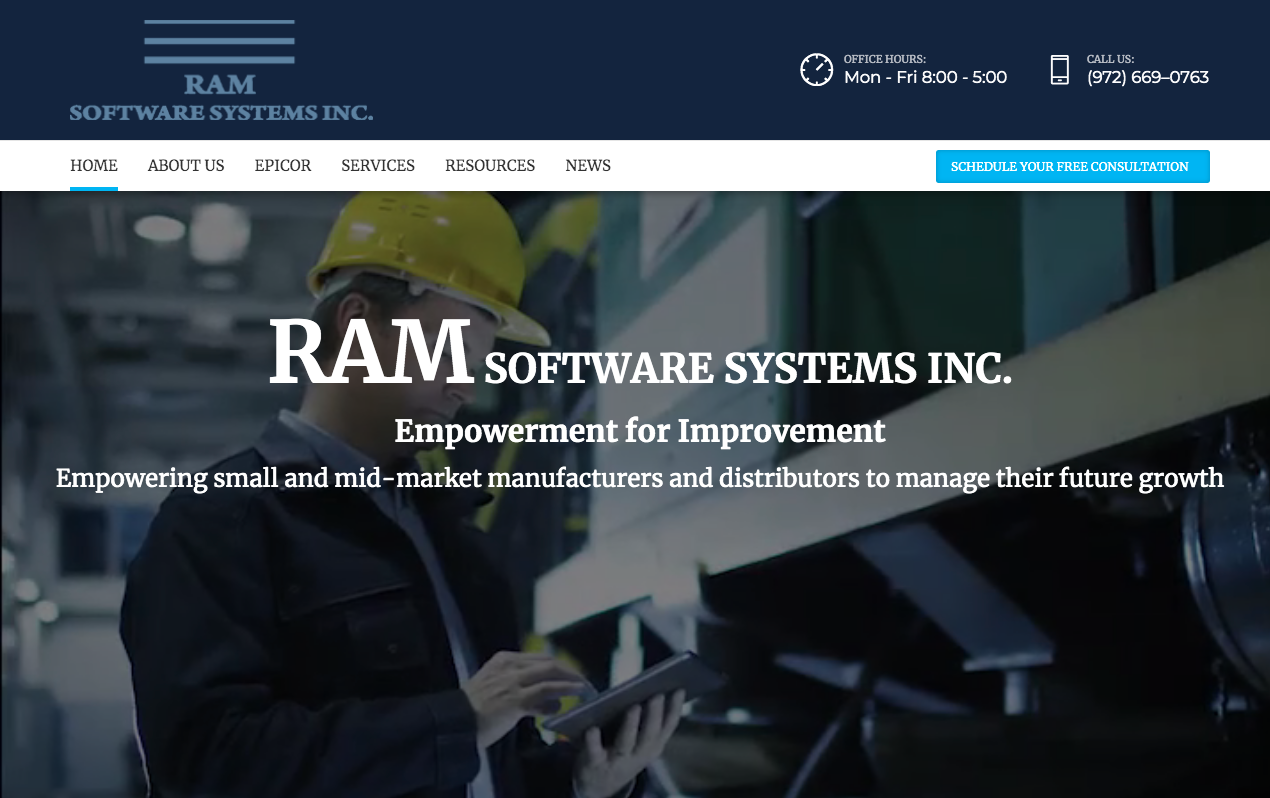 How RAMSYS is able to Reach More Clients with their Updated Website & Branding