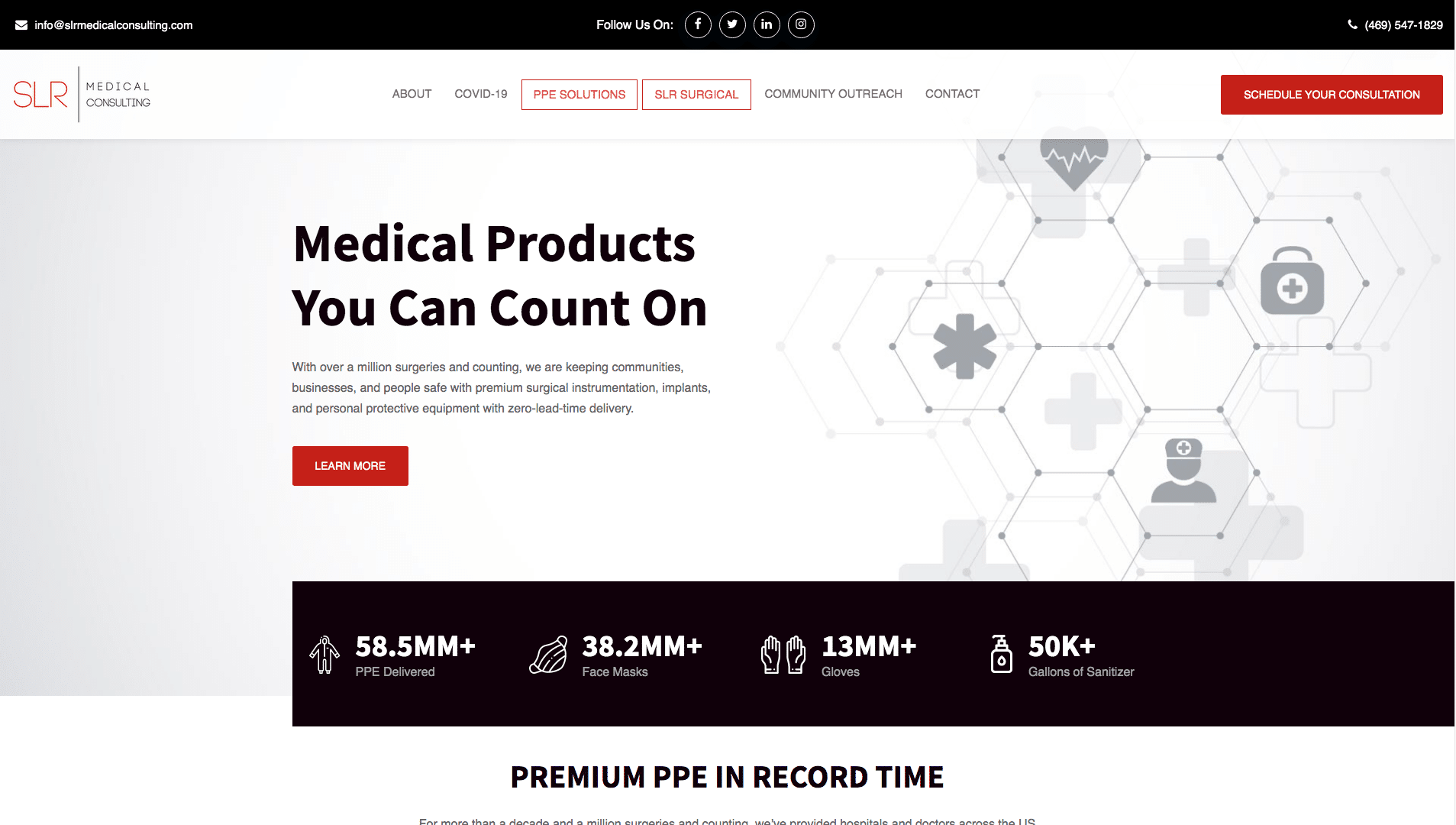 How SLR Medical Consulting Attracts More Labs with Their New Website