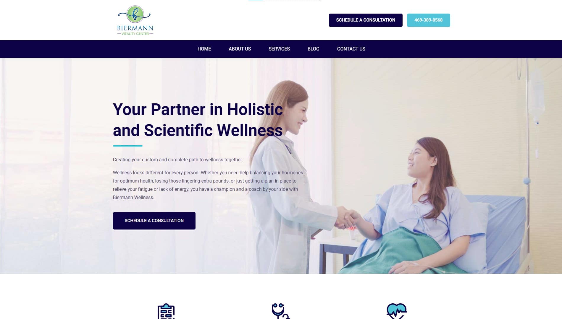 How Biermann Wellness Entices More Patients Due To Their New Website